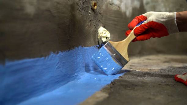 Commercial Emergency Waterproofing project at a Fayetteville, NY business property by SJ Waterproofing Pros